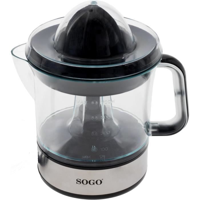 Presse-agrumes Manuel Avec Couvercle En Verre - 86 Mm, Extraction Facile, Parfait Pour Citrons Et Petits Fruits