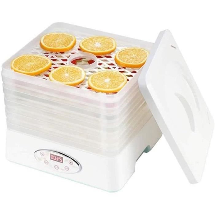 Déshydrateur Alimentaire Aigostar 5 Plateaux - Pour Fruits, Viande, Légumes