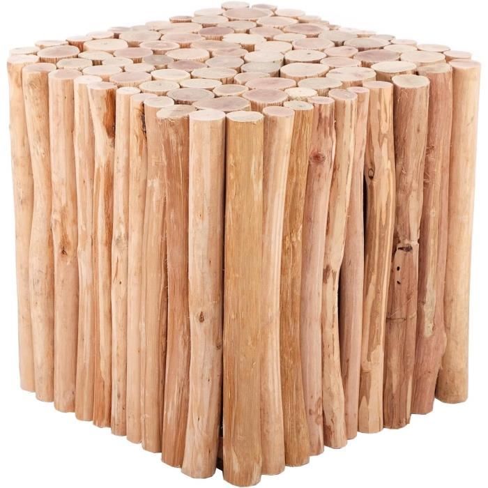 Tabouret d'Alpage | Cerisier & Noyer | Maison