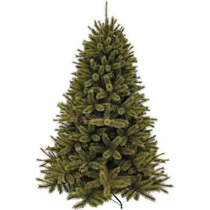 Le sapin artificiel Forest Frosted de la collection Triumph Tree a un superbe style hivernal. L’extrémité de ses aiguilles est