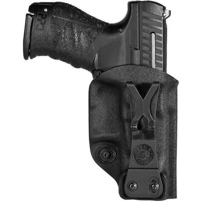 Étui IWB Cuir Pour Glock 17, 22, 31, 37 - Noir - Neuf
