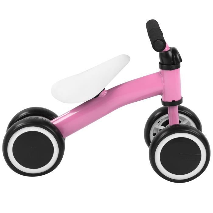 HUOLE Draisienne Pour Enfants 1-3 Ans - Tricycle D'équilibre - Léger, Pliable, Guidon Direction Limitée - Jusqu'à 24 Mois
