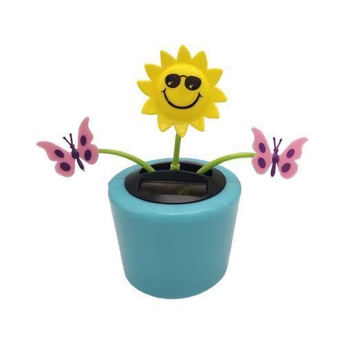 Jouet De Bureau à énergie Solaire, Laisse à Bascule En Forme De Fleur Dansante à énergie Solaire | Rakuten