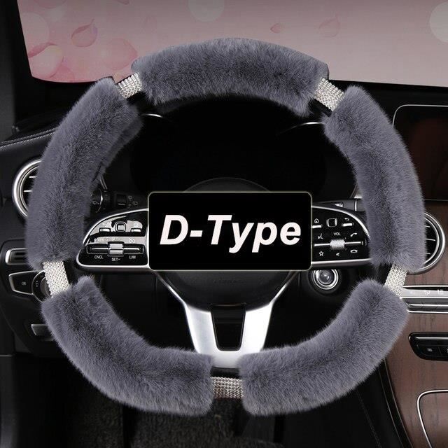 Housse De Volant En Peluche Pour Citroën C4 X 2022- - Protection Hiver Antidérapante - Installation Facile Sans Outil
