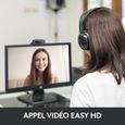 Webcam HD - Logitech - C270 - USB avec microphone-1