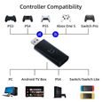 Adaptateur de manette sans fil pour manette PS5/PS4/PS3/Xbox One S/Switch Pro-1