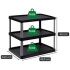 Étagère à Chaussures 3 Niveaux - Blanc - 53x47,5x36,5 Cm - En Plastique Robuste, Modulable Et Extensible - Pour Entrée, Dressing, Garage Étagère à Chaussures 3 Niveaux - Blanc - 53x47,5x36,5 Cm - En Plastique Robuste, Modulable Et Extensible - Pour Entrée, Dressing, Garage