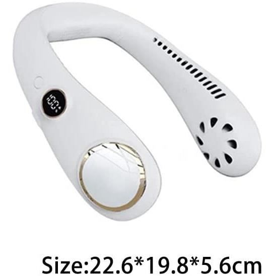 CWOQOCW Petit ventilateur à clip Whirlwind pour tour de taille et tour de cou - Ventilateur personnel à clip pour la ferme, le jardin, le travail en plein air, le camping, les