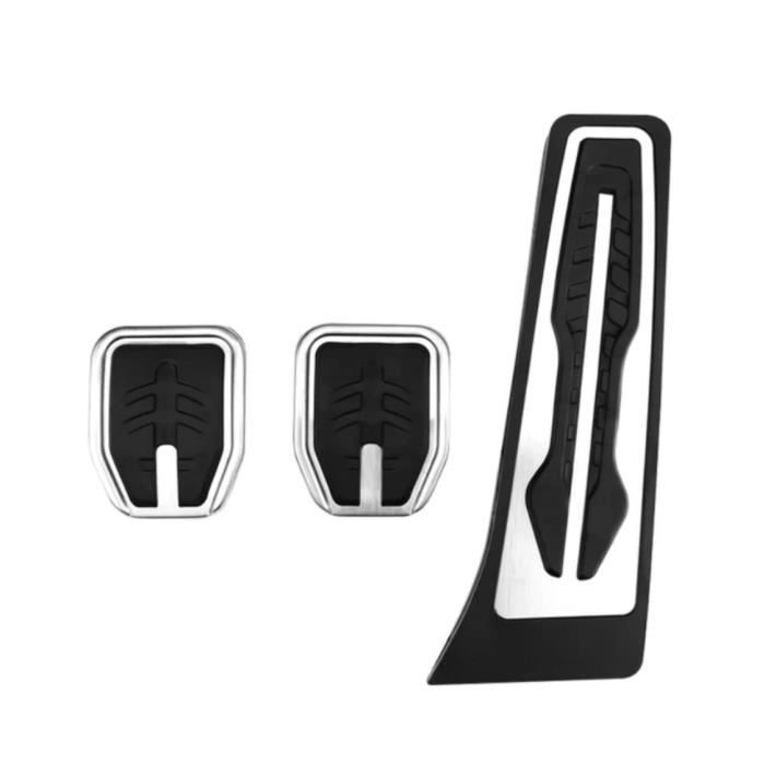 Pédales Voiture Aluminium Caoutchouc Pour BMW X1 X2 Série 1 2 F48 F39 - Couvercles Pédale Frein Accélérateur Repose-Pieds LHD