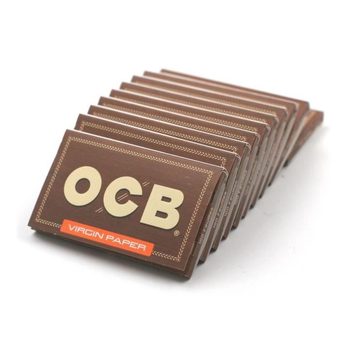 Lot de 25 Carnets de feuilles à rouler OCB Premium -- Tabac du Bassigny