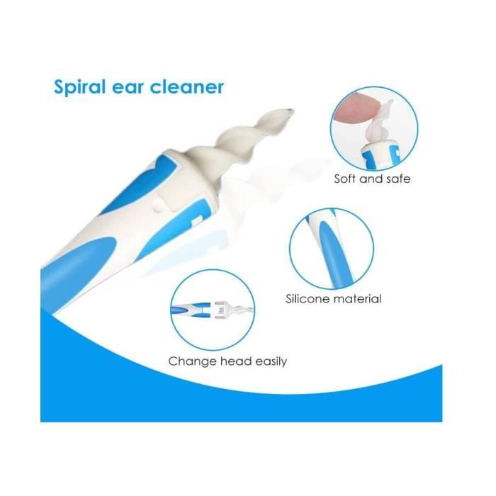 Ear Wax Cleaner, Spirale Kit d'Enlvement de Cire d'Oreille
