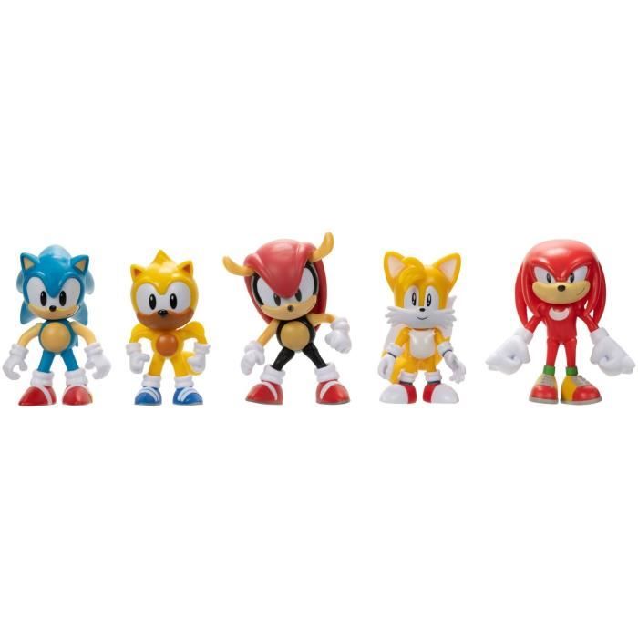 Coffret 5 figurines Sonic 6 cm Jakks Pacific : King Jouet, Figurines Jakks  Pacific - Jeux d'imitation & Mondes imaginaires
