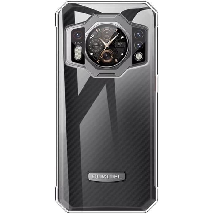 CXKJ Custodia Per Oukitel WP21 (6.78") | 2 Pezzi Cover Trasparente In TPU Morbido | Sottile, Antigraffio, Anti-ingiallimento - 3