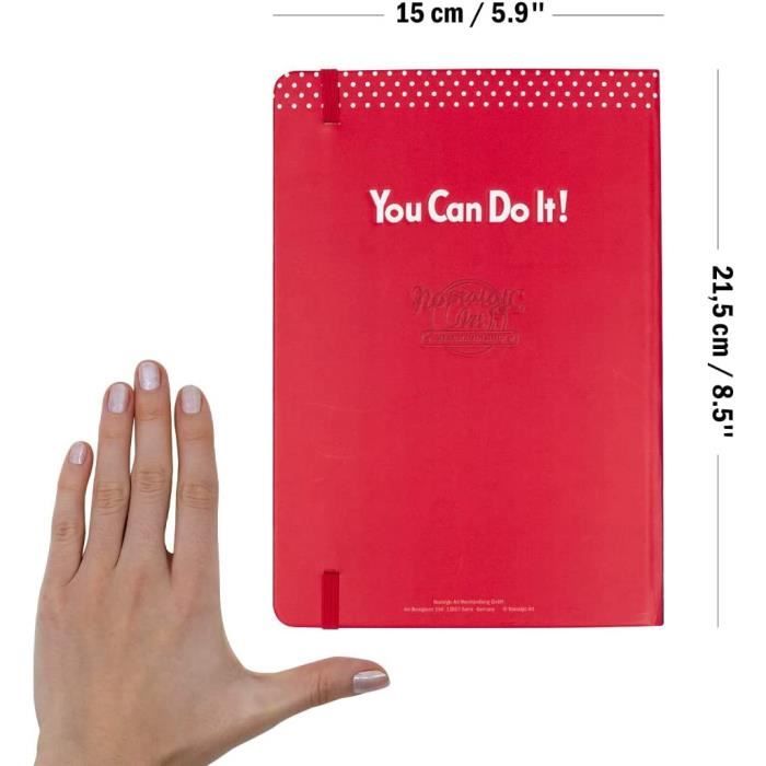 Nostalgic-Art Carnet rétro pointillé, USA - We Can Do It - Idée de Nostalgic-Art Carnet rétro pointillé, USA - We Can Do It - Idée de