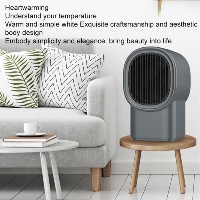 Chauffage Portable De Camping - Céramique, 1,3 KW, économique, Pour Intérieur/extérieur, Poignée De Transport - 5