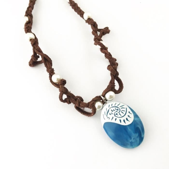 Collier pendentif amulette de Vaiana™ - Achat / Vente sautoir et collier  Collier pendentif amulette 
