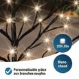 Arbre Lumineux Monzana 220 LED - 220cm - 8 Modes - IP44 - Pour Intérieur Et Extérieur