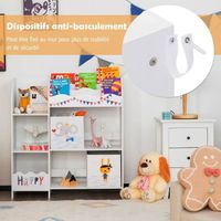 Meuble Rangement Jouets Enfant Camion – 2 Bacs + 2 Tiroirs + Placard – Rose, 110×32×66 Cm – Parfait Chambre & Salle De Jeux