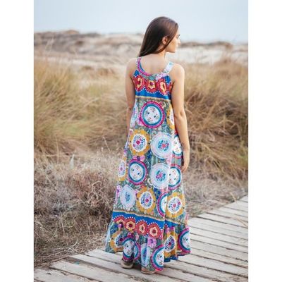Robe longue colorée pour l'été Isla Bonita By SIGRIS Robe T