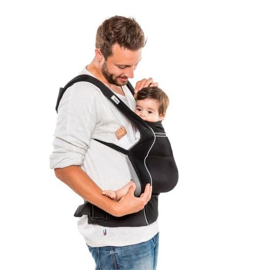 Hauck Porte Bebe Ventral Close To Me Carrier Black Cdiscount Puericulture Eveil Bebe