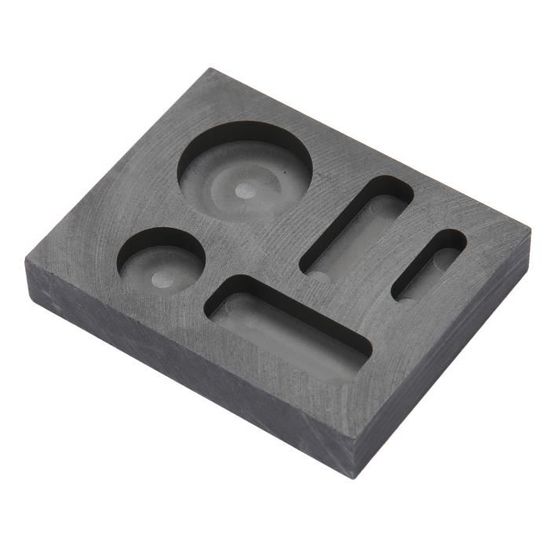 Moule à Lingot En Graphite Forme Ours - Pro Résistant Haute Température - Idéal Or Et Argent