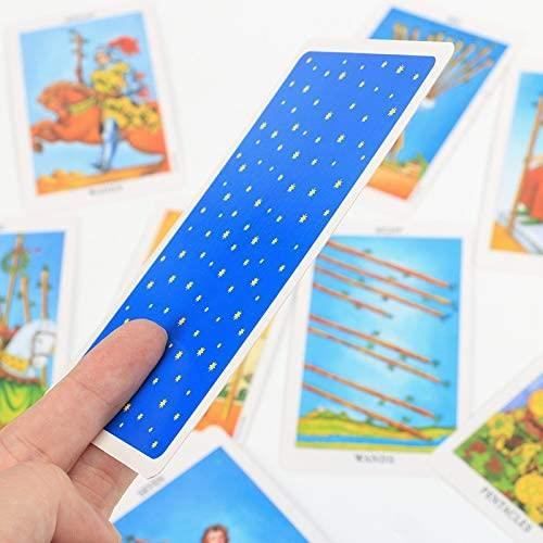 Jeu De Tarot Traditionnel NHPY - 78 Cartes 350g/m² Pour Débutants Divination