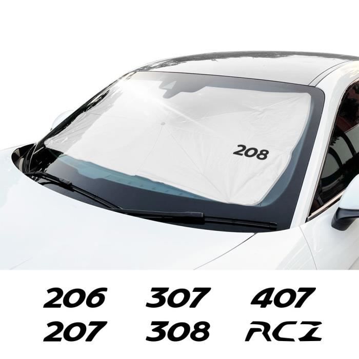Pare-soleil de voiture, pare-brise, fenêtre avant, accessoires automobiles,  pour Peugeot 108 206 207 208 307 For 207 - Cdiscount Auto