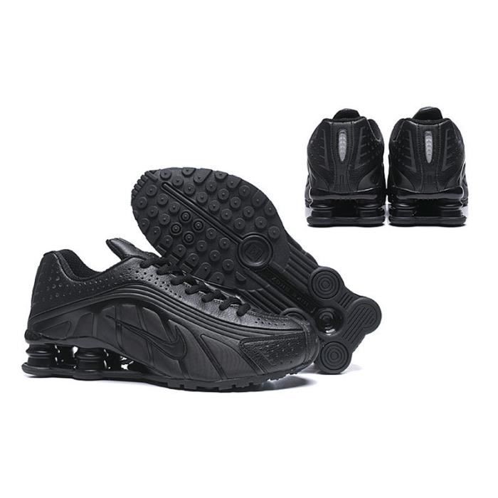 NIKE SHOX R4 Basket chaussures de sport Noir Cdiscount Chaussures