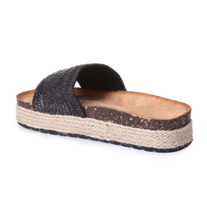 Mule en corde femme deals