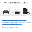Adaptateur de manette sans fil pour manette PS5/PS4/PS3/Xbox One S/Switch Pro-3