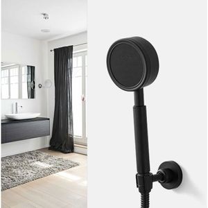 Support Pommeau Douche Réglable Universel 15-30mm - Rotatif 360° Argent
