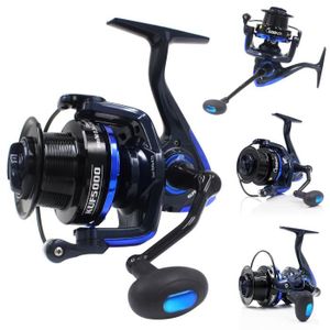 1BB avec Bobine en Aluminium CNC moulinets de pêche à Rotation Ultra légers et puissants pour leau Douce Croch Moulinet de pêche Filature 9 1BB avec Bobine en Aluminium CNC moulinets de pêche à Rotation Ultra légers et puissants pour leau Douce Croch Moulinet de pêche Filature 9