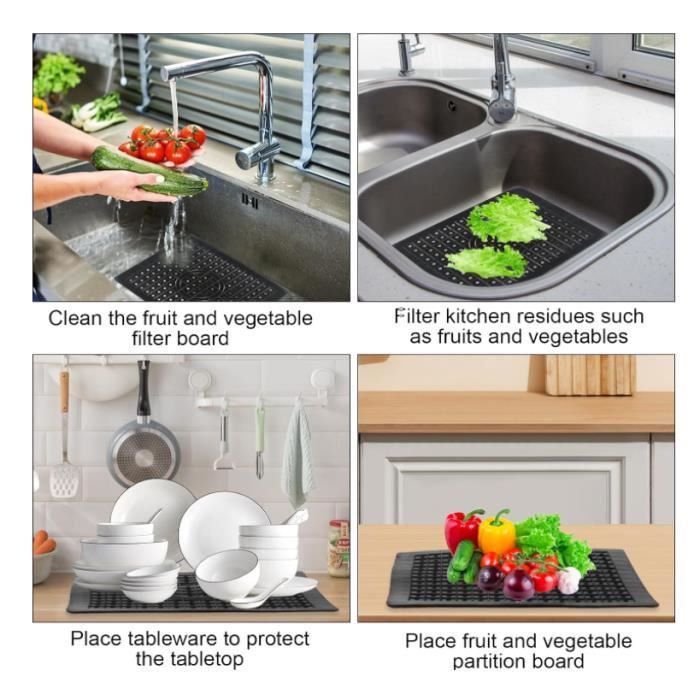 COLOR&GEOMETRY Tapis Cuisine 43.5 X 150 Cm, Tapis De Cuisine