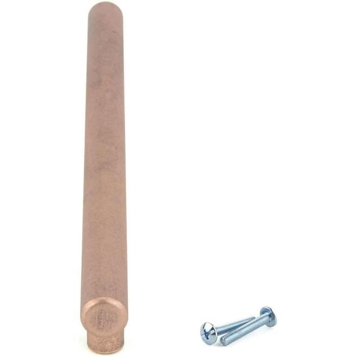 Lot De 12 Poignées De Tirage Coulissantes En Métal Cuivré – Pour Placard Ou Porte