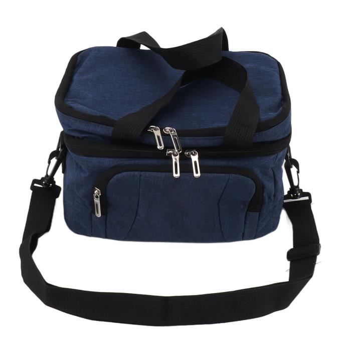 Glacière Souple Isolée 27x20x30cm – Double Couche, Anti-Fuite, Portable Pour Plage, Pêche Et Camping