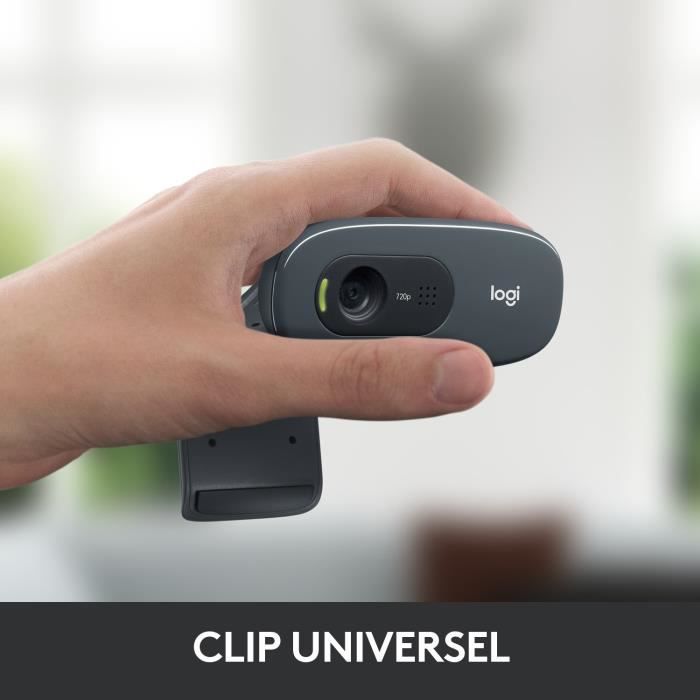 Logitech C270 Webcam HD 720p – Microfono Con Riduzione Del Rumore E Correzione Automatica Della Luce - Foto 1