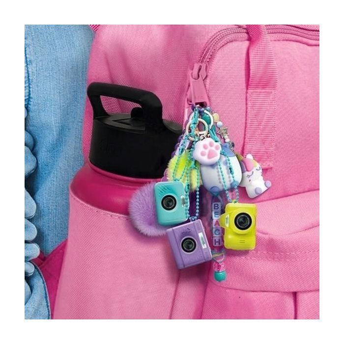 Appareil Photo et Vidéo Numérique Mini Cam’ – Vintage - avec Porte-clé et Carte SD 1Go Incluse – Photo Creator  – CLK 06 Canal Toys