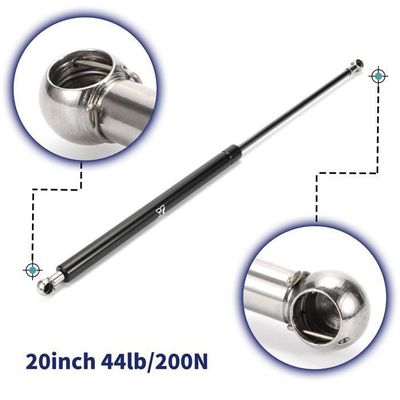 Lot De 2 Vérins à Gaz 40,6 Cm 200 N – Universels Pour Capot, Hayon, Camping-car
