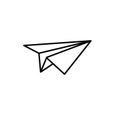 Graine créative - Tampon bois - avion origami-0