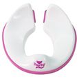 Pourty Flexi-Fit Trainer toilettes (Blanc - Rose)-0