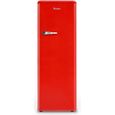 Réfrigérateur 1 porte Vintage - RADIOLA - RARM200RL - 229L (211+18) - Froid statique - 3 clayettes verre - Rouge-0