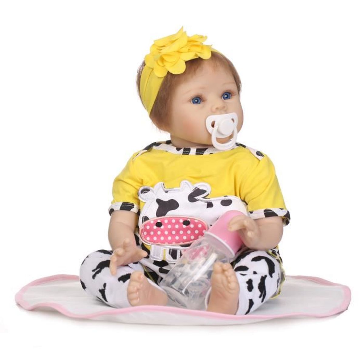 55cm Npk Colle Simulation Bebe Poupee Mignonne Maison Jouet Cadeau Idees Cdiscount Jeux Jouets