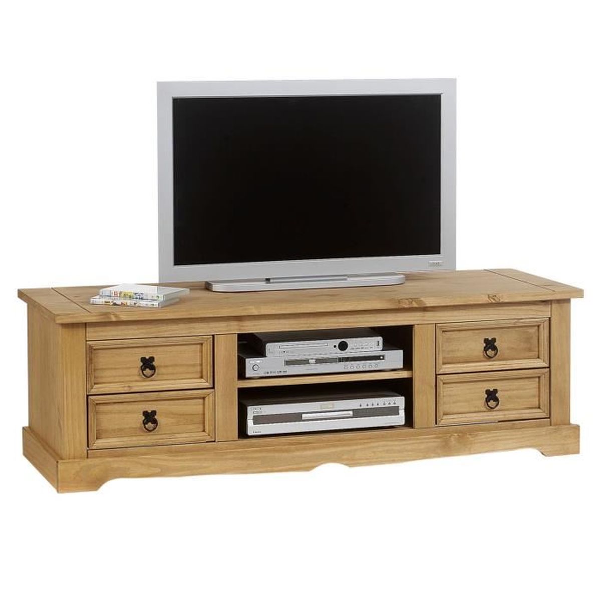 meuble t�l� en pin
