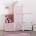 ATMOSPHERA FOR KIDS Meuble de rangement chateau rose Autres Rose