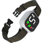 Collier Anti-aboiement - AUDBURN - Étanche IP67 - Rechargeable - 4 modes de dressage - 8 niveaux de sensibilité