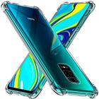 HONGWE. Coque Xiaomi Redmi Note 9S-9 Pro, Ultra Fine TPU Silicone Transparent Souple Housse Etui [Absorption des Chocs] [Anti-dérapante]