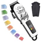 SURKER Tondeuse à barbe Tondeuse cheveux pour homme Tondeuse à cheveux multifonctionnelle