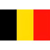 Drapeau Belgique Belge - Marque - Modèle - Dimension 150 X 90 cm - 100% polyester - Noir