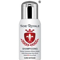 Shampoing Soie Royale Bio Cure Soyeuse 300 ml Extrait BIO de Lys Royal,Vitamines, Cheveux Corps Douceur Brillance intense No Alcool