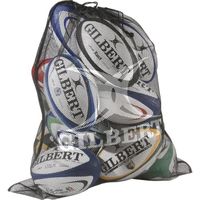 GILBERT fine mesh rugby ball bag